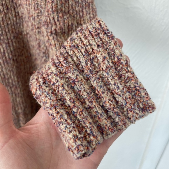 Ann Taylor Size M Minimalist Neutral Knit Crewneck Sweater Cotton/Wool Blend EUC - Picture 8 of 9